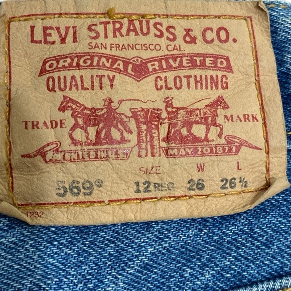 Levi’s Size 12 Loose Straight Regular NWT - Picture 4 of 6